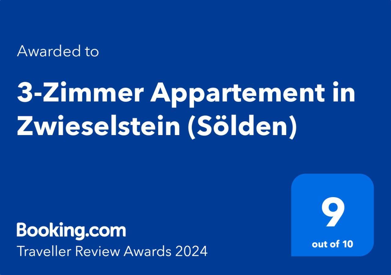 3-zimmer In Zwieselstein Apartment *